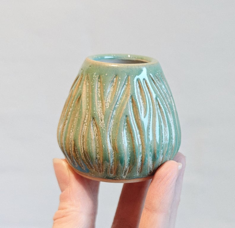 VASE LILLE MINTGRØN