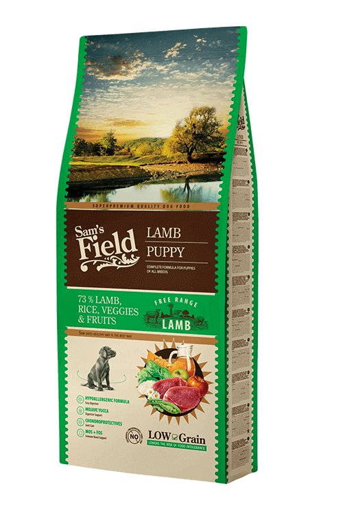 Sams Field Puppy Lamb 2,5  OG 13 kg