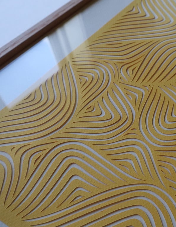 A3, papercut, gul (3)