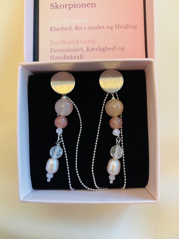 Bjergkrystal og Jordbærkvarts 