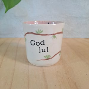 God jul koppen kan indeholde 275 ml. – produktbillede