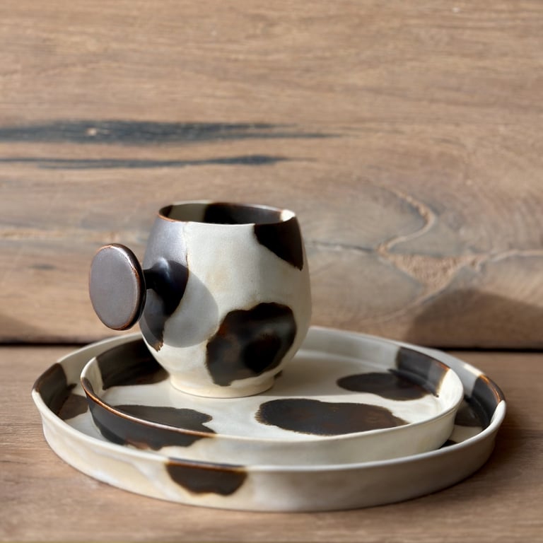 Cow tallerken billede 2