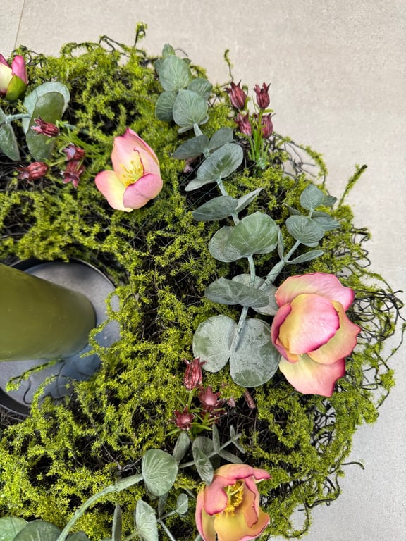 Kunstig krans inkl. pynt billede 8