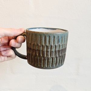 KRUS M/HANK MAT BLÅ – produktbillede