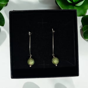 Grønne Øreringe – produktbillede