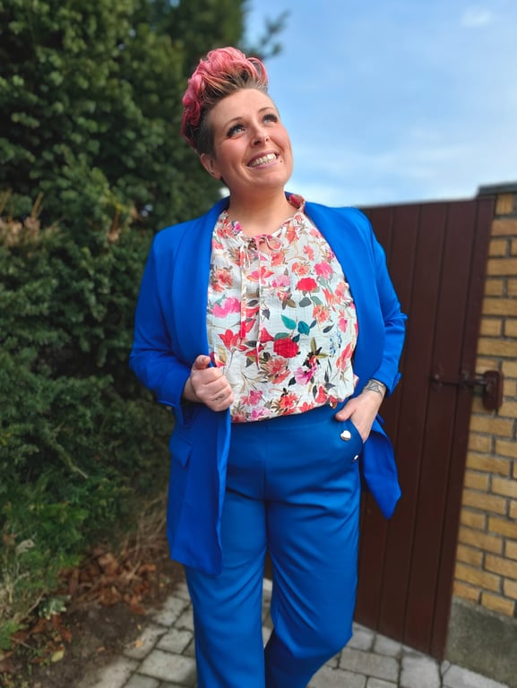 Annah Buks Cobalt Blå billede 2