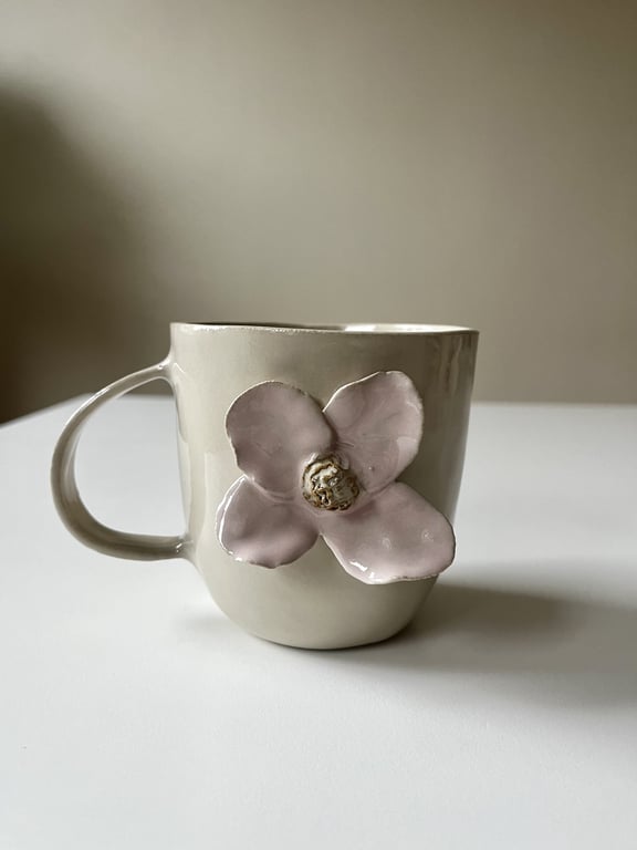 Lyserød blomsterkop No.3