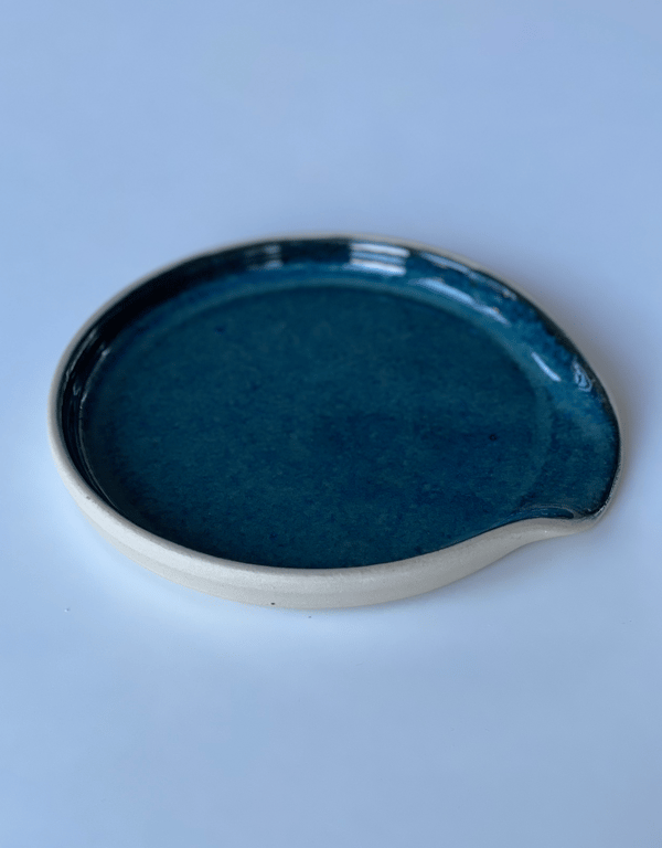 Spoonrest, havblå