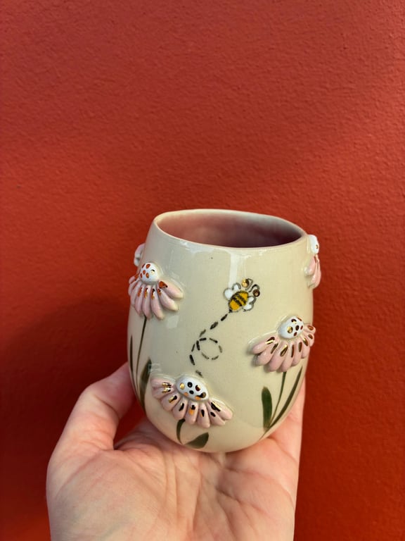 Vase med blomster