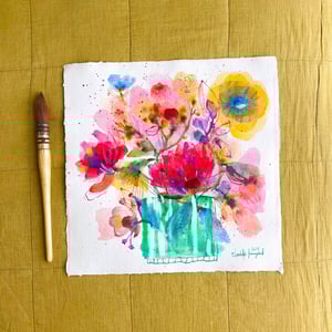 Den stribede grønne #4 – produktbillede