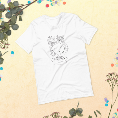 T-shirt: du burde ikke en skid Hvid Medium (2)