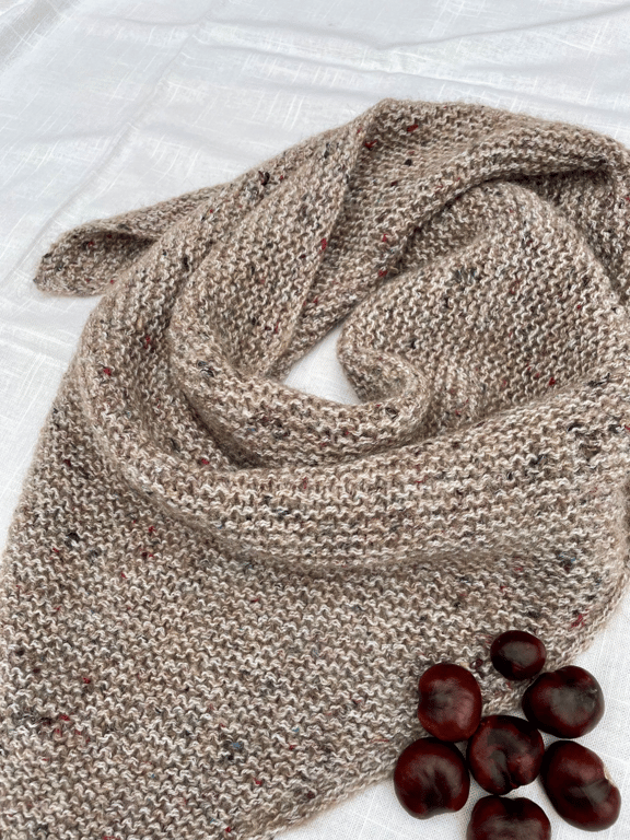 Bella Scarf strikkeopskrift billede 5