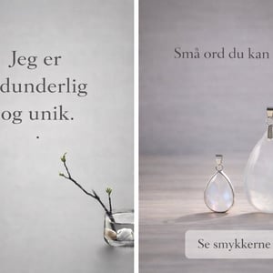 Jeg er vidunderlig og unik  – produktbillede