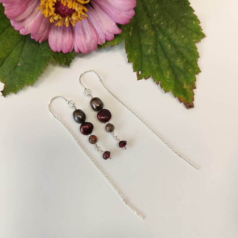 Blommedalen øreringe billede 2