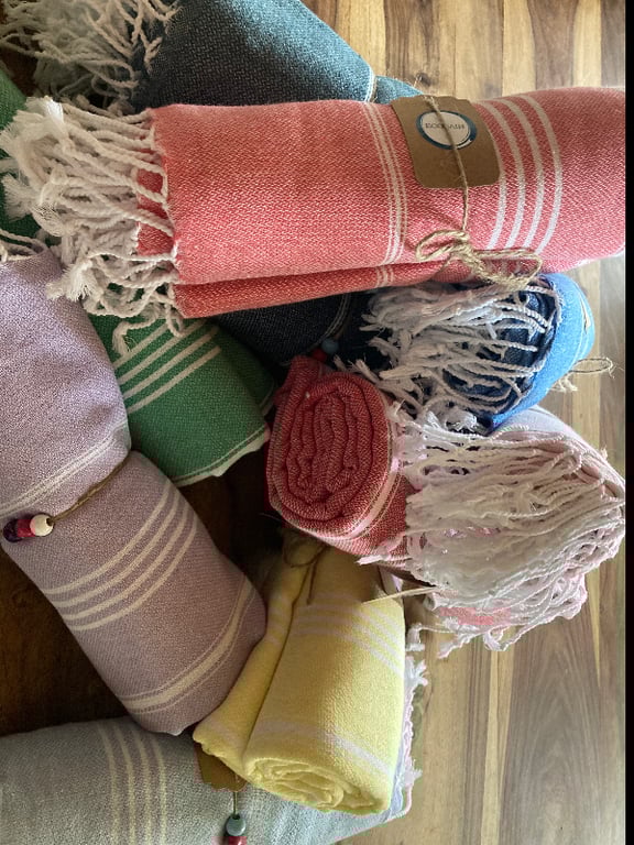 Hammam håndklæde - Lys Lilla (3)