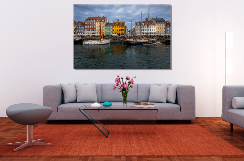 Nyhavn en smuk dag under lysfestivalen CPH billede 2
