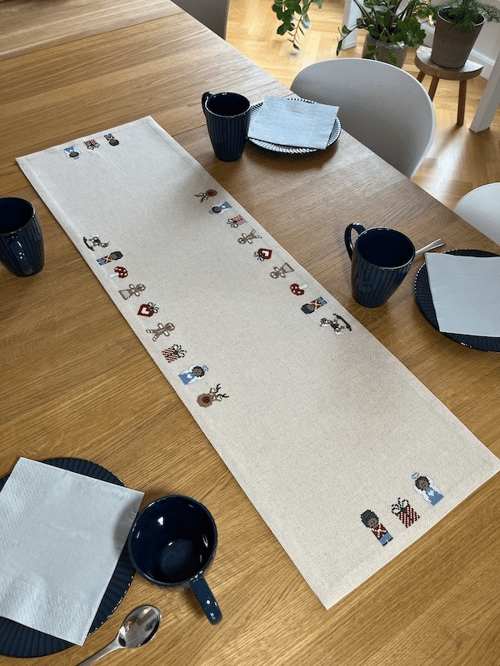 Juleløber Gingerbread 2030-3 Str. 30 x 100 cm.