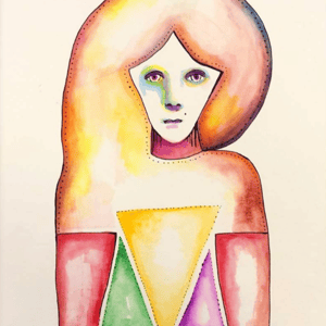 Hun er kantet – produktbillede