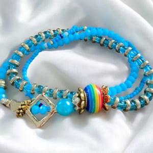 Blåt Armbånd – produktbillede