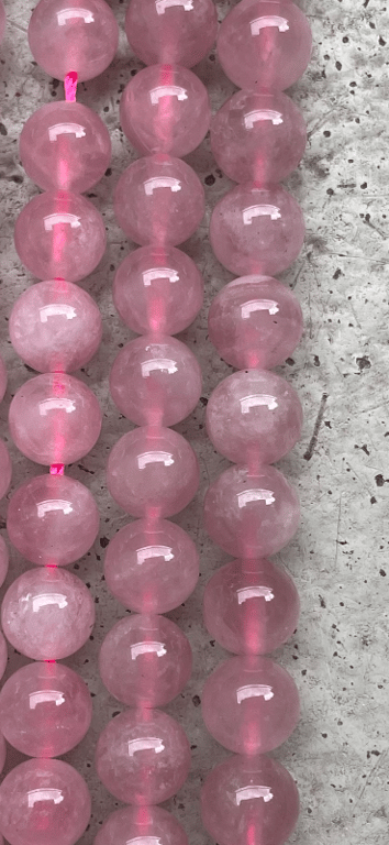 Rosakvarts Madagaskar Royal - Kvalitet AAAA billede 6