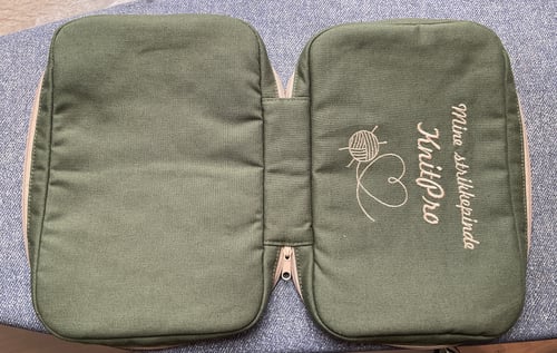 Knit pro strikke etui - sy det selv så det passer til dig. LUKSUS model. (3)