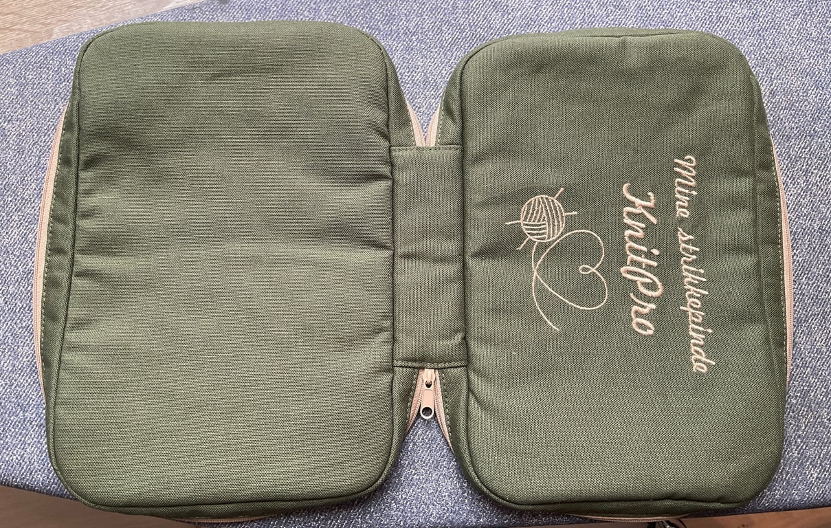 Knit pro strikke etui - sy det selv så det passer til dig. LUKSUS model. billede 3
