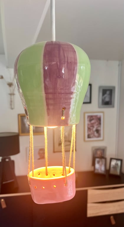 Luftballon æblegrøn billede 2