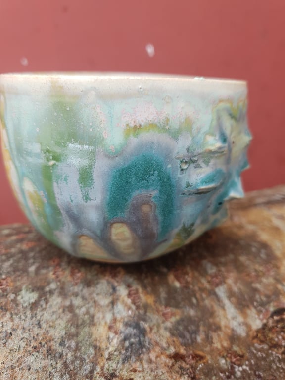 Syngende ansigtskop med hank billede 3