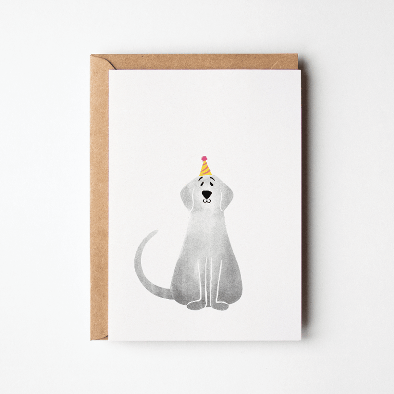 Hund med hat – kort