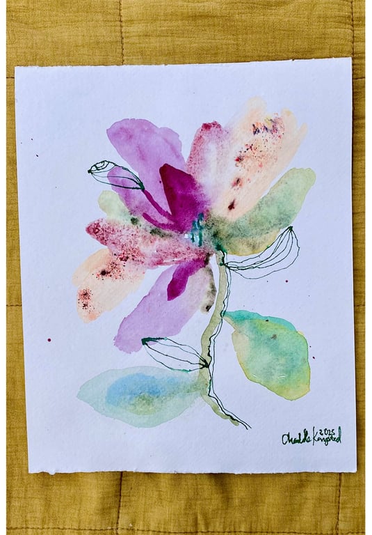 Vilde enkle blomster - kollektion på 4 billede 2