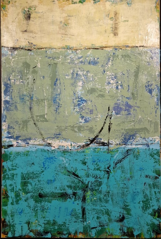 #1292  100 x 150 cm. SOLD  billede 4