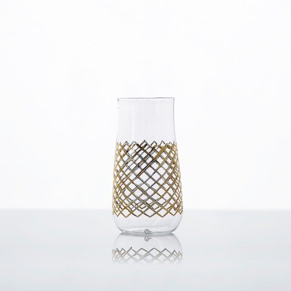 HIGHBALL GLAS CARAT GULD 50cl