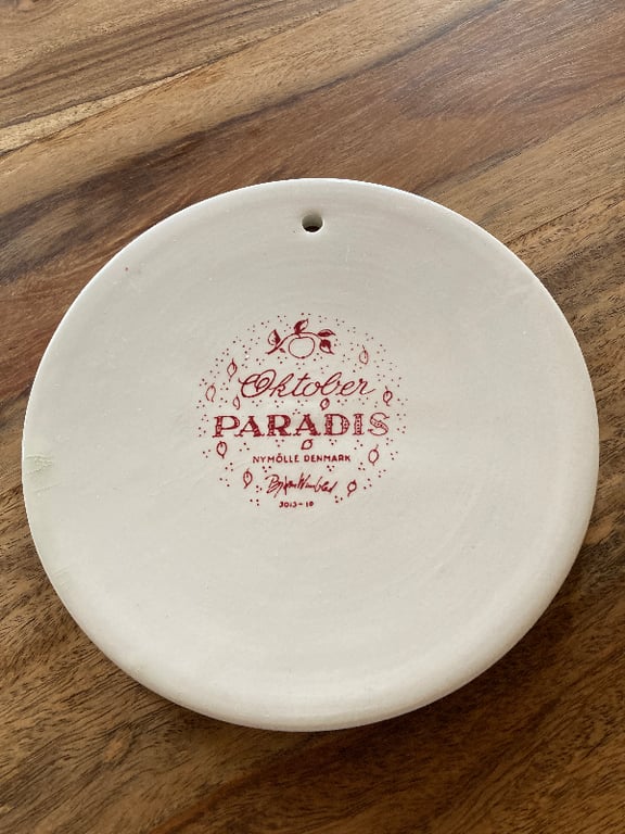 Bjørn Wiinblad - Oktober/“Paradis” - Rød billede 2