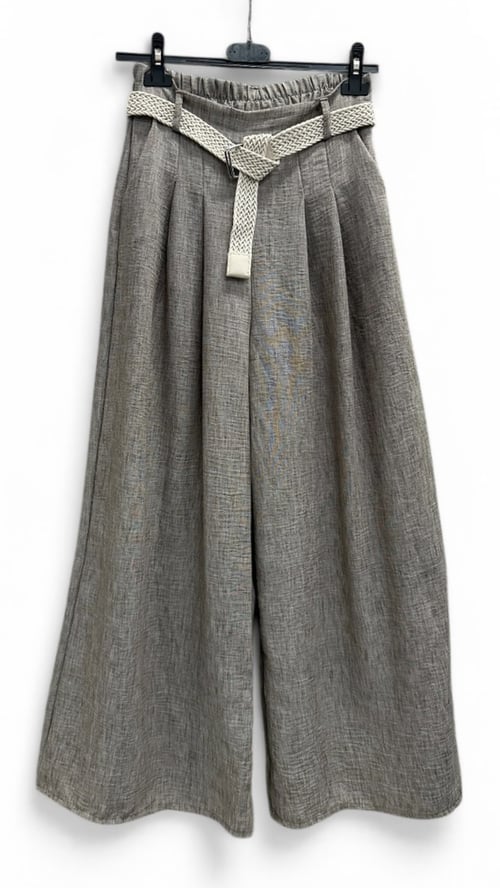 Iris viscose klassisk pants, Cappuccino. Onesize 36-42. (3)
