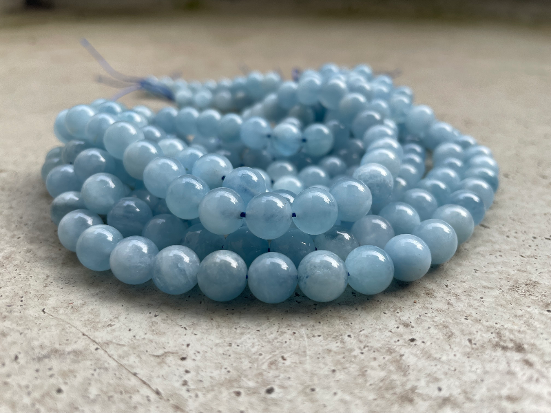 Blå Akvamarin - Kvalitet AA billede 4