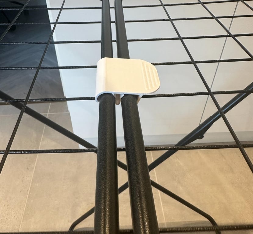 Klips til tørrestativ (Fra 10-16 mm)