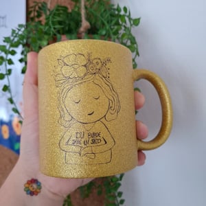 Krus: du burde ikke en skid Guld Glimmer – produktbillede