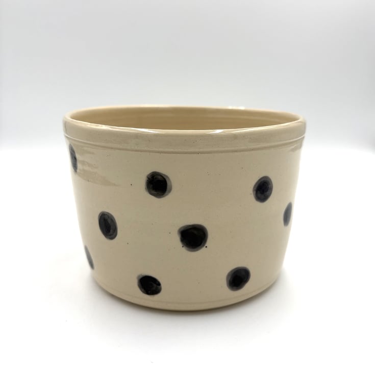 Urtepotte - polka Dot