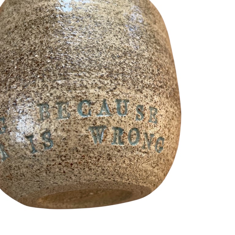 Knitting because murder is wrong billede 4