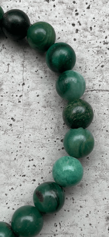 Afrikansk Grøn Jade / Buddstone - Kvalitet A billede 3