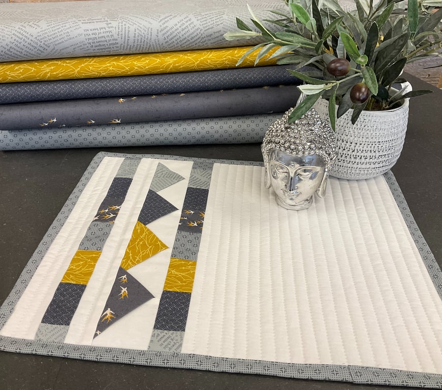 Dækkeservietter med 3 kanter