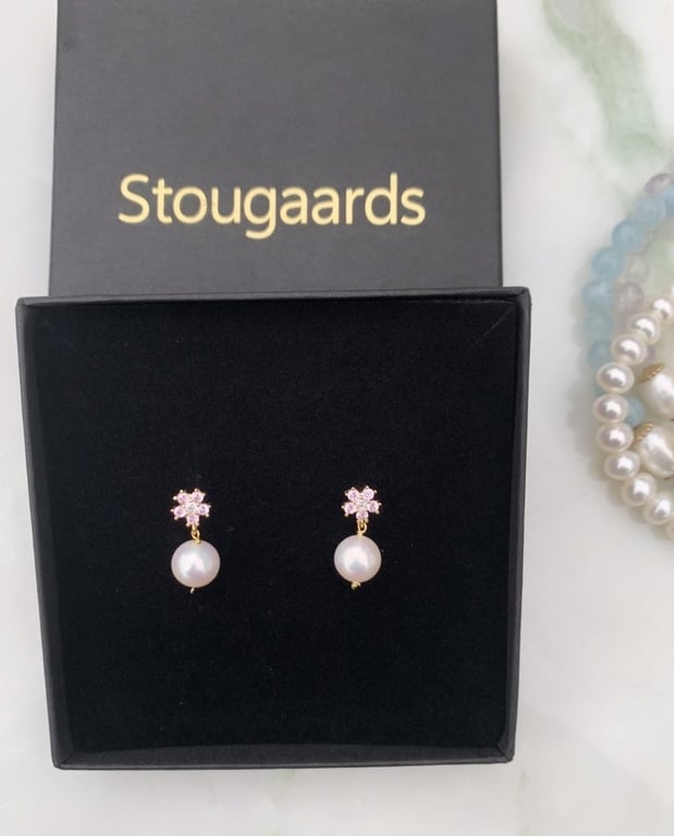 Juleøreringe 2025 Rosa