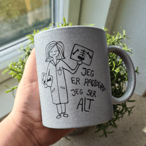 Krus: jeg er radiograf, jeg ser alt – produktbillede