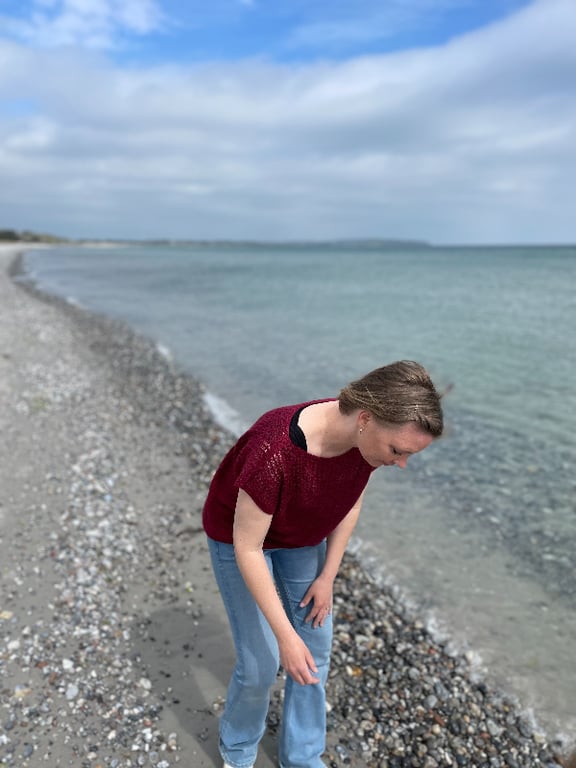 Ebeltoft Summer Top strikkeopskrift billede 8