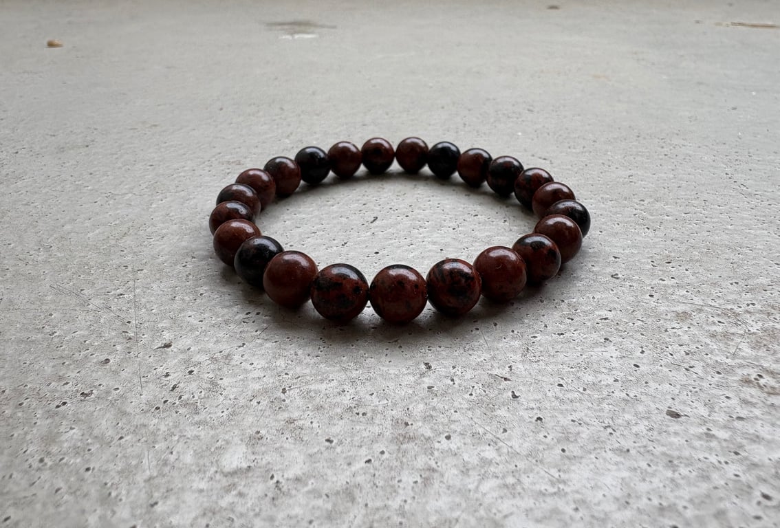Mahogni Obsidian - Kvalitet A