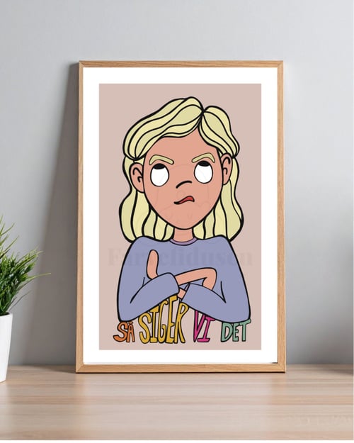 Plakat: Så siger vi det (2)