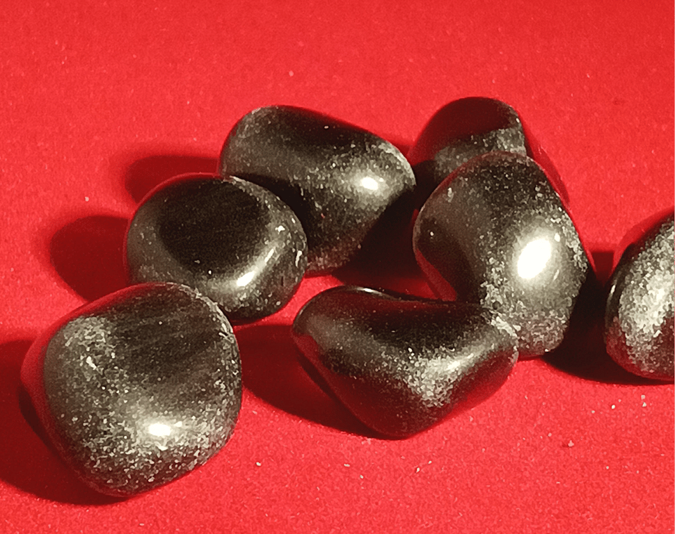 Obsidian sølv