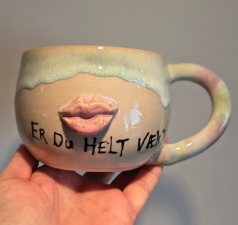 Er du helt væk - kop 