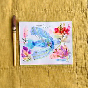 Fredens due #2 – produktbillede