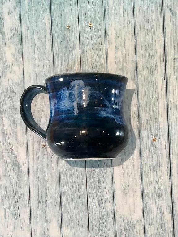 Midnatsblå Tekop billede 3